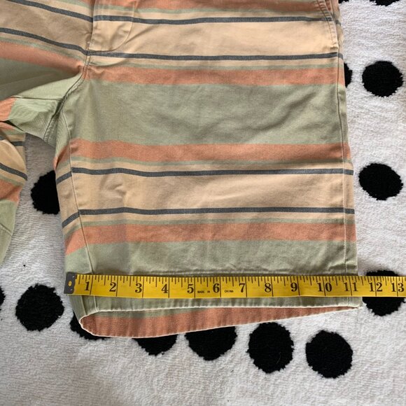 J.Crew Stanton Striped Print Flat Front Casual Shorts - Picture 10 of 11